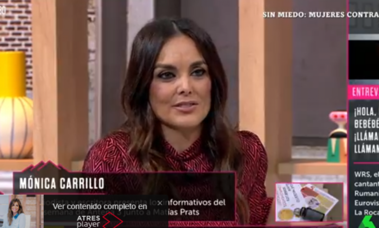 Mónica Carrillo se sincera sobre su verdadera relación con Matías Prats detrás de las cámaras