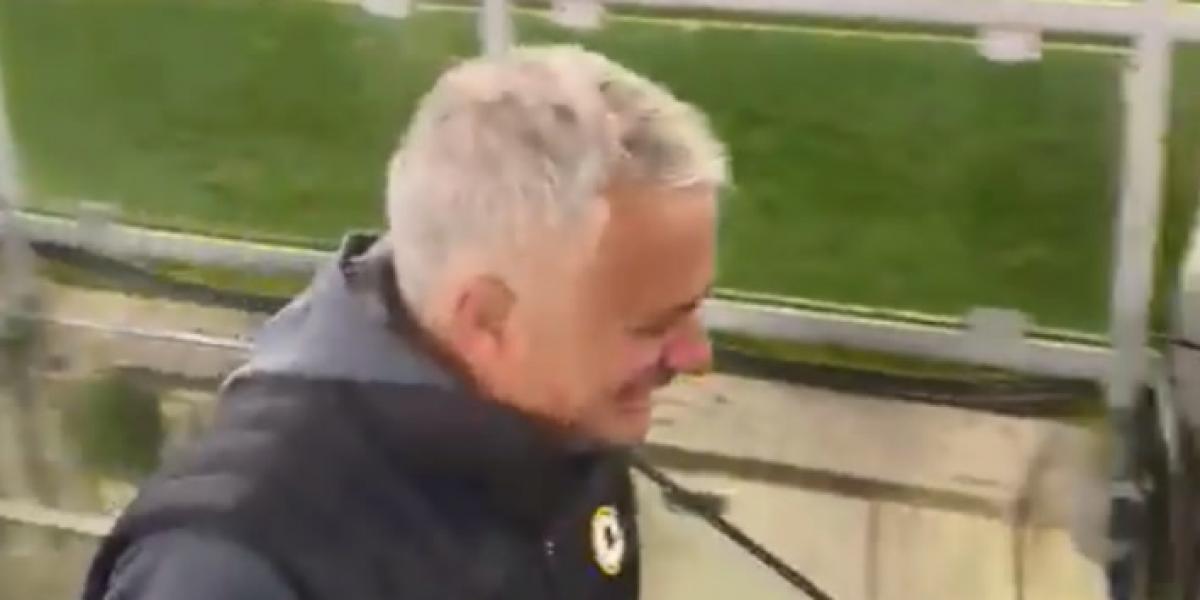 Mourinho explica sus lágrimas
