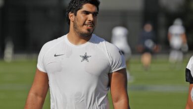 NFL: El mexicano Isaac Alarcón seguirá con Vaqueros en 2022 | Video
