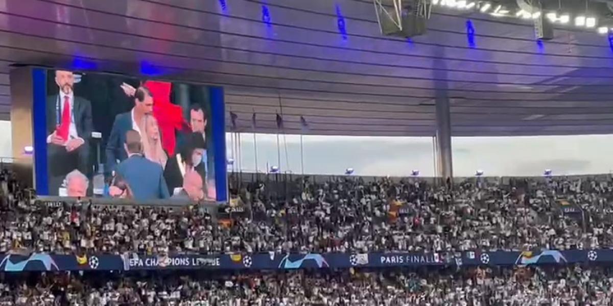 Nadal, coreado a su llegada al estadio