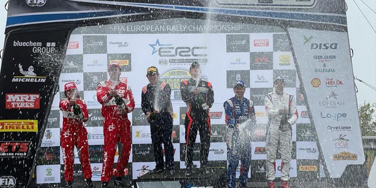 Nil Solans y Marc Martí ganan el Rally Islas Canarias y ya miran al ERC