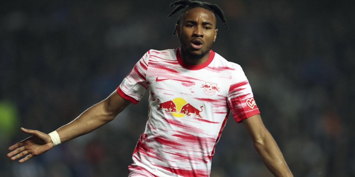 Nkunku, 'MVP' de la Bundesliga