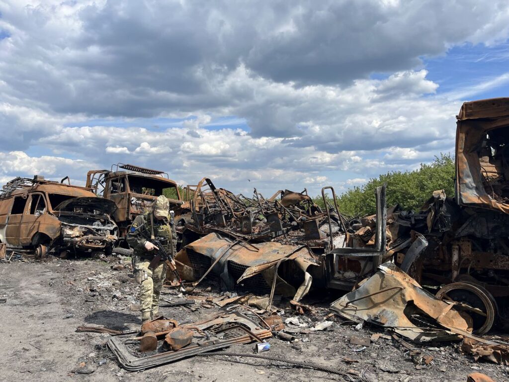 No hay paz para los pueblos de Járkov recuperados de manos rusas