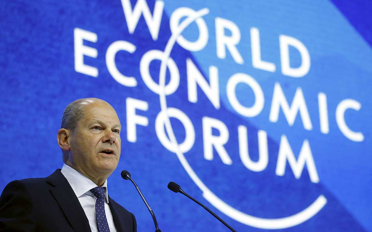 ‘No podemos permitir que Putin gane esta guerra’, asegura en Davos el canciller alemán Olaf Scholz