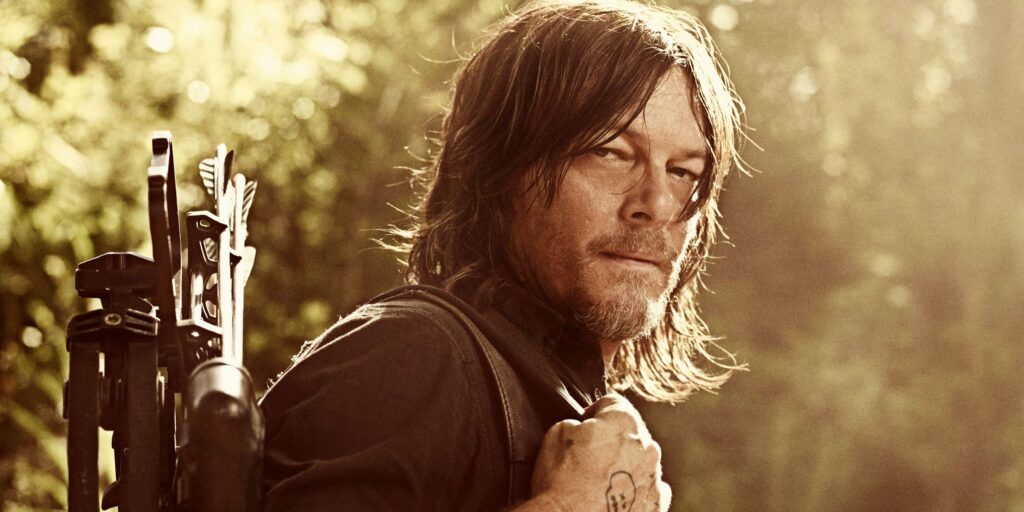 Norman Reedus salió de Walking Dead disfrazado el último día