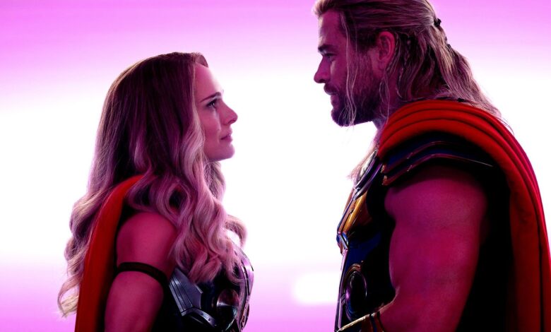 Nueva imagen de Love & Thunder muestra la reunión de Thor y Jane después de 8 años