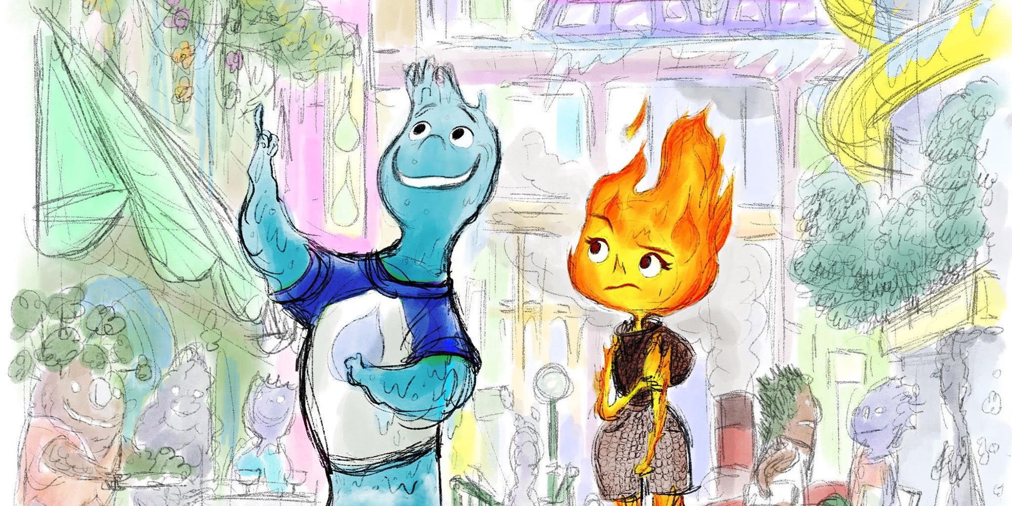 Nueva película de Pixar Elemental anunciada para su lanzamiento en 2023