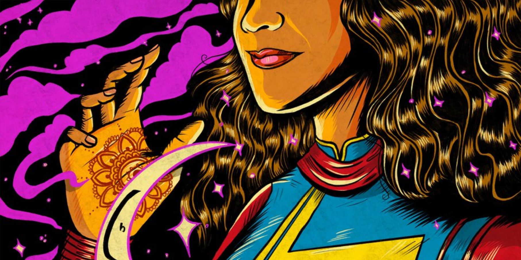 Nuevo póster de Ms. Marvel celebra la cultura musulmana con el saludo de Eid Mubarak