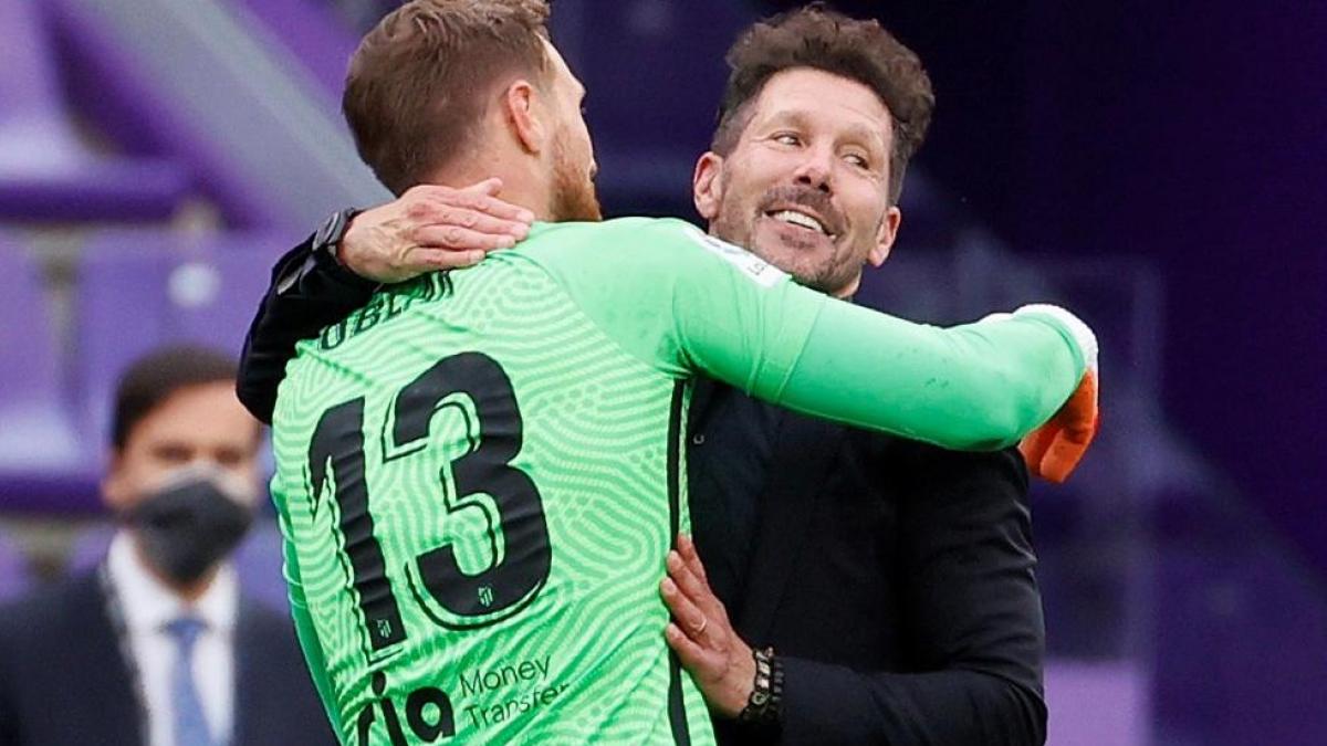 Oblak y Simeone salieron del derbi con un nuevo récord