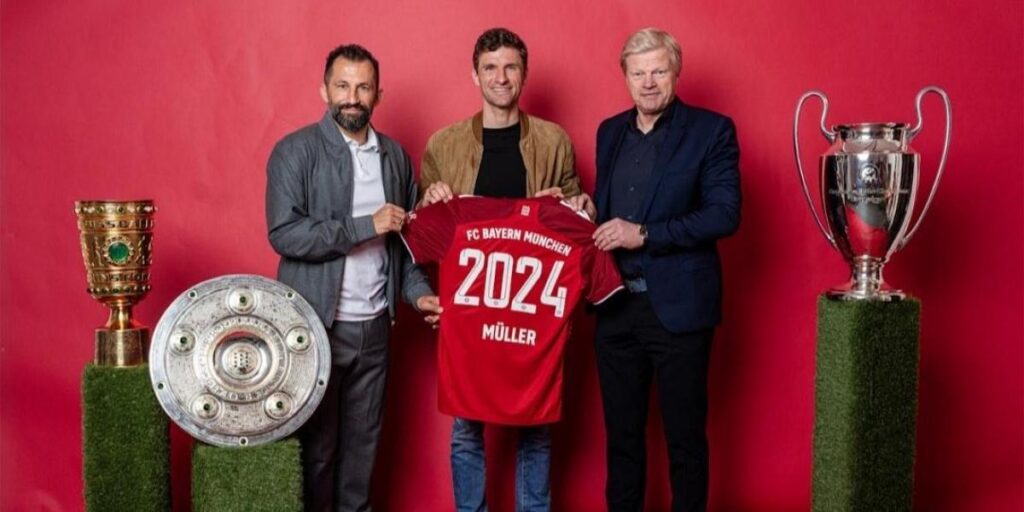 Oficial: Thomas Müller renueva por el Bayern