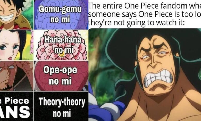 One Piece: 9 memes que resumen el anime