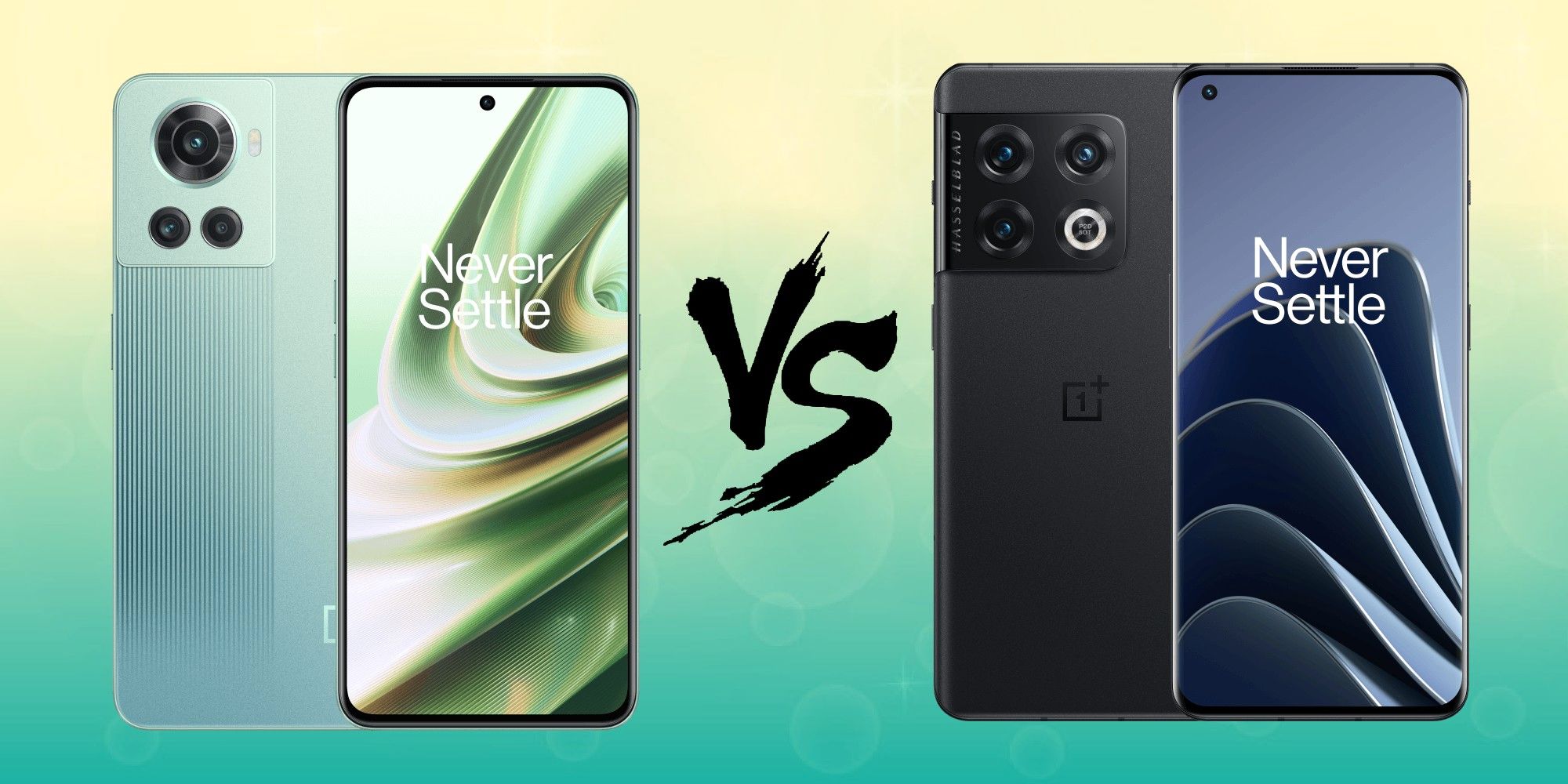 OnePlus 10R vs.  OnePlus 10 Pro: cómo se comparan los dos teléfonos OnePlus