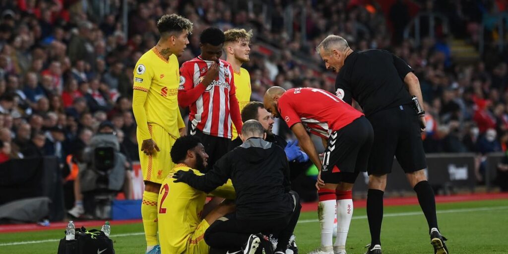 Otra lesión en el Liverpool