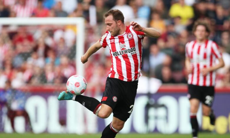 Otro partidazo de Eriksen y el Brentford ya casi está salvado