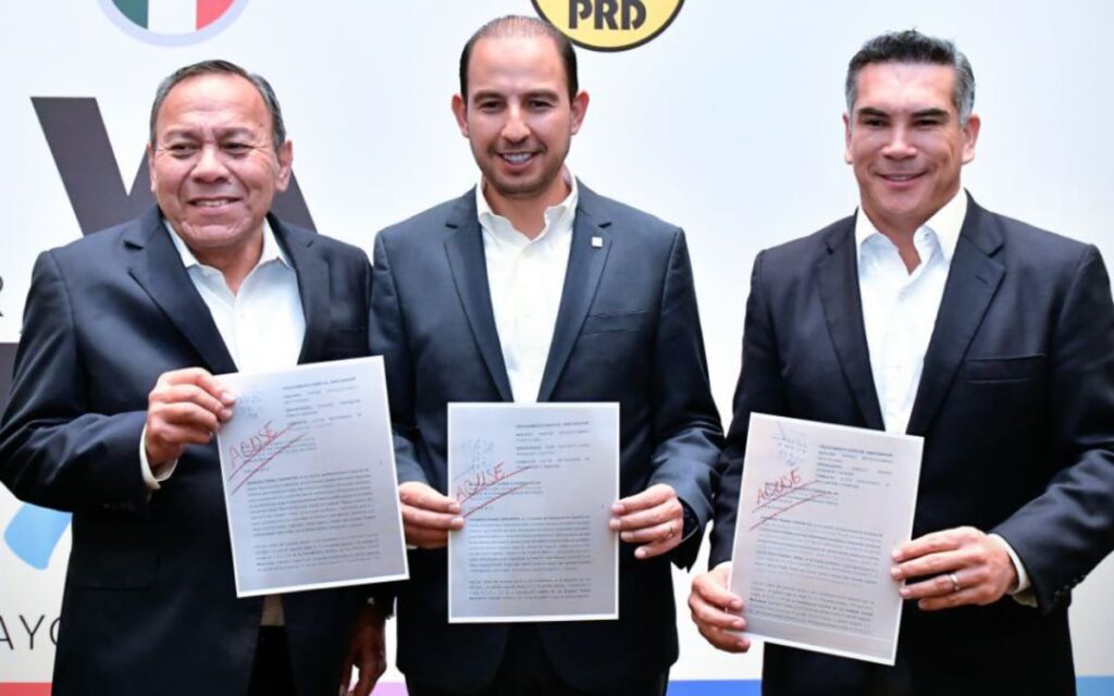 PRI denuncia a Sheinbaum, Ebrard y Adán Augusto por campaña anticipada