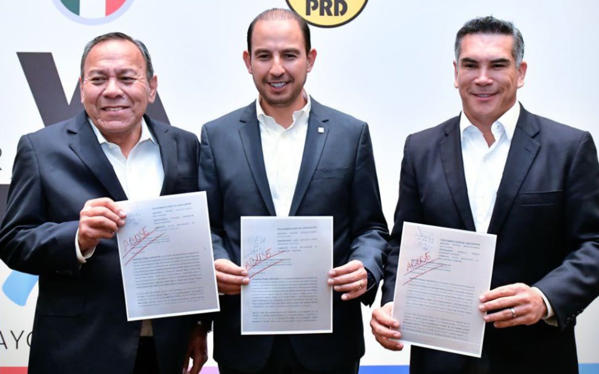 PRI denuncia a Sheinbaum, Ebrard y Adán Augusto por campaña anticipada