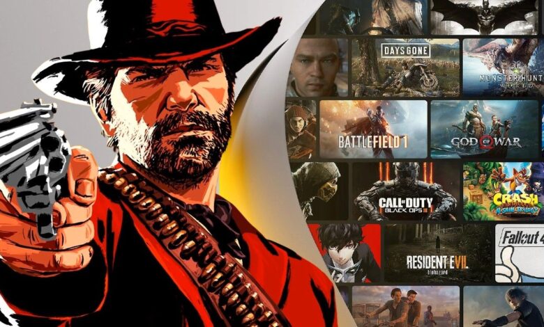 PS Plus: la lista de juegos de nivel superior incluye RDR2, Demon's Souls