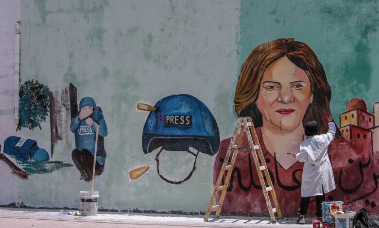 Palestina se une para llorar la muerte de la periodista Shireen Abu Akleh