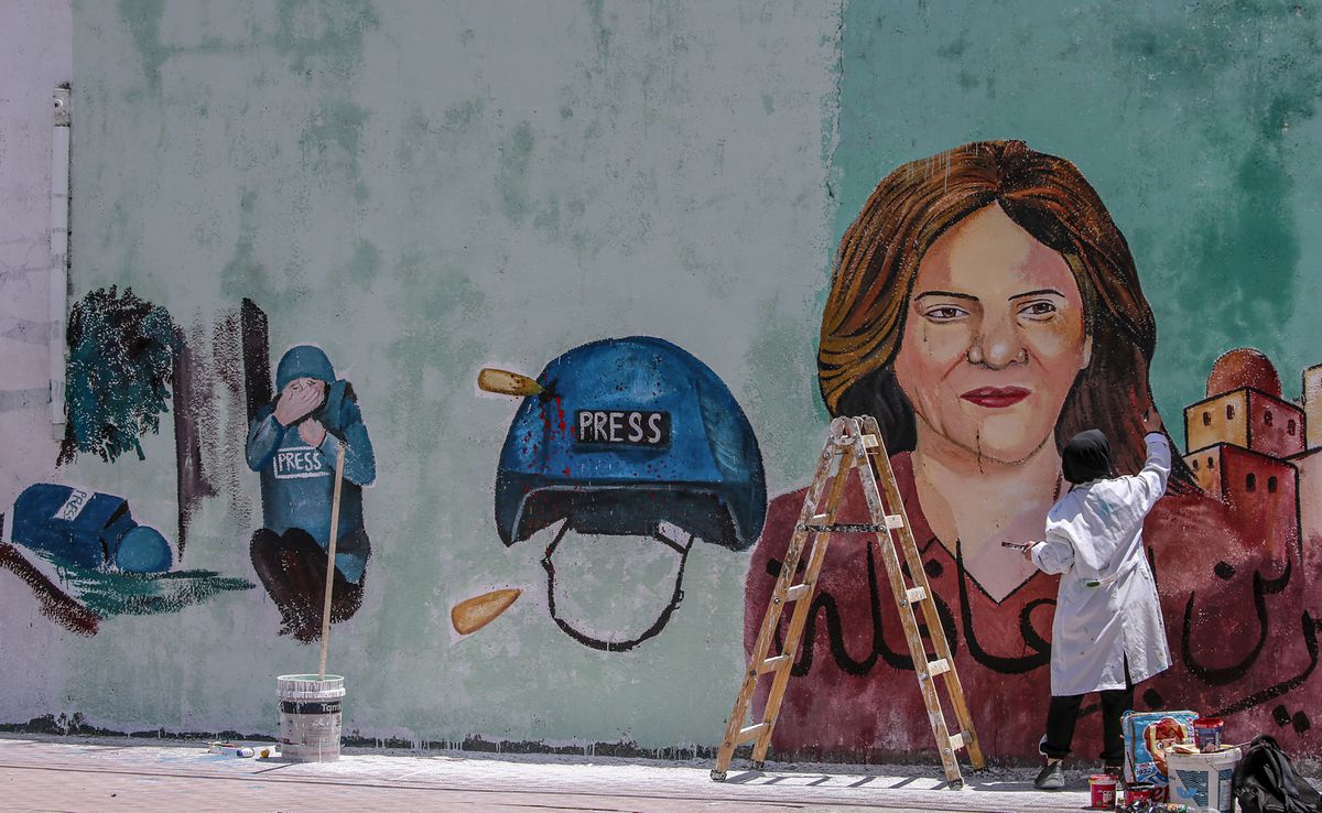 Palestina se une para llorar la muerte de la periodista Shireen Abu Akleh