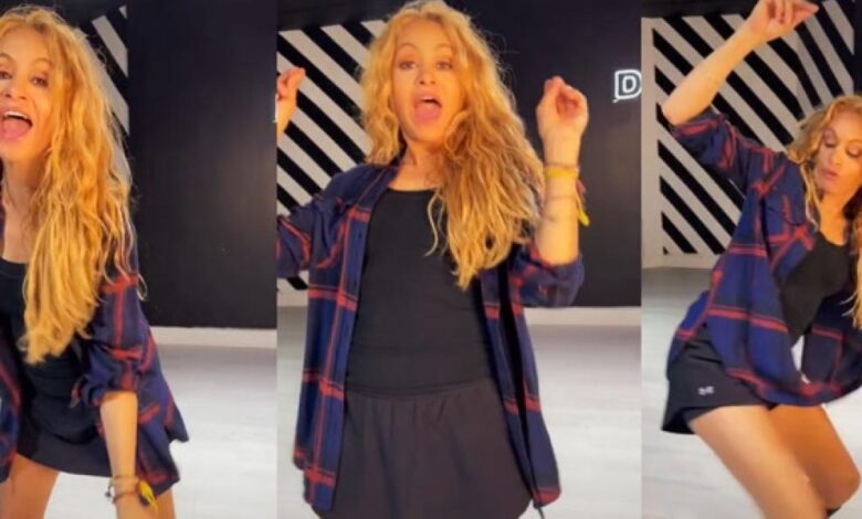 Paulina Rubio comparte este vídeo bailando y todos reaccionan igual: "Yo a las 5am"