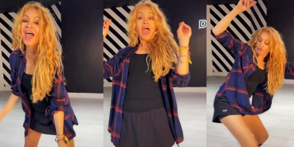 Paulina Rubio comparte este vídeo bailando y todos reaccionan igual: "Yo a las 5am"