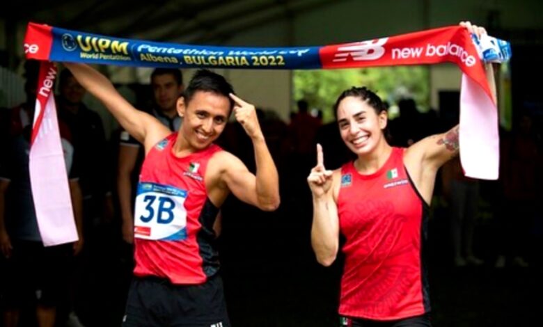 Pentatletas mexicanos se llevan el oro en la Copa del Mundo de Bulgaria