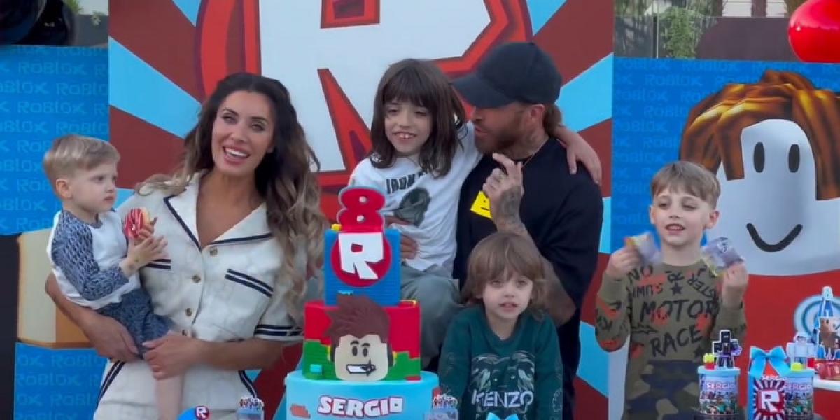 Pilar Rubio y Sergio Ramos organizan un fiestón de cumpleaños para su hijo mayor