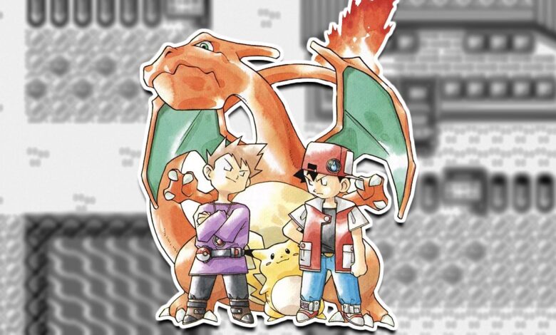 Pokémon Red & Blue obtienen una nueva versión impresionante con arte manga original