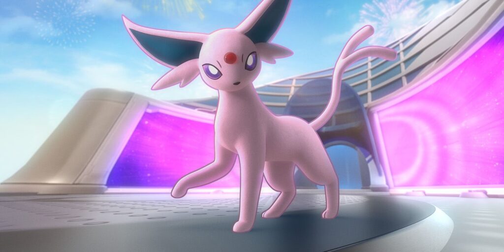 Pokémon Unite confirma la fecha de lanzamiento de Espeon con la revelación de personajes