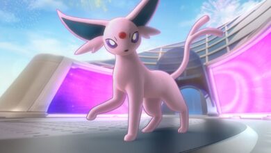 Pokémon Unite confirma la fecha de lanzamiento de Espeon con la revelación de personajes