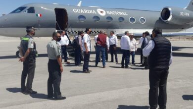 Por 5 y 3 años, GN y Segob reservan datos de vuelo usado para acto de Morena
