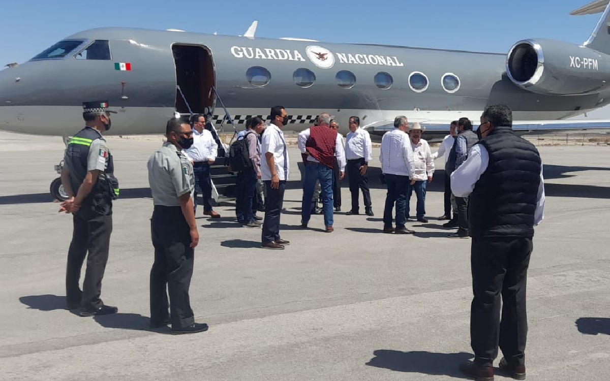 Por 5 y 3 años, GN y Segob reservan datos de vuelo usado para acto de Morena