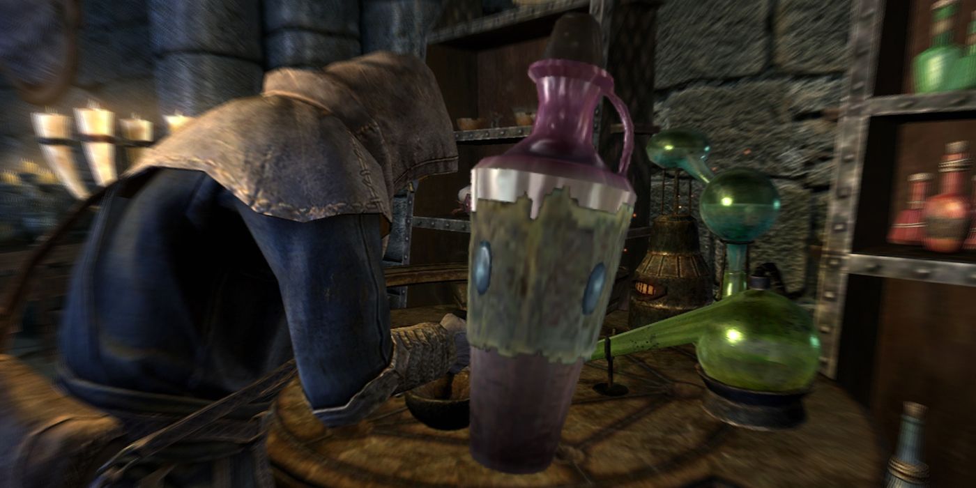 Por qué Skyrim no te deja hacer Skooma