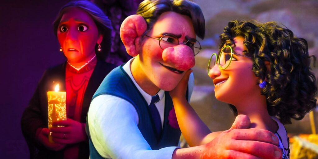 Por qué el gran cambio de héroe de Encanto ayudó a la historia