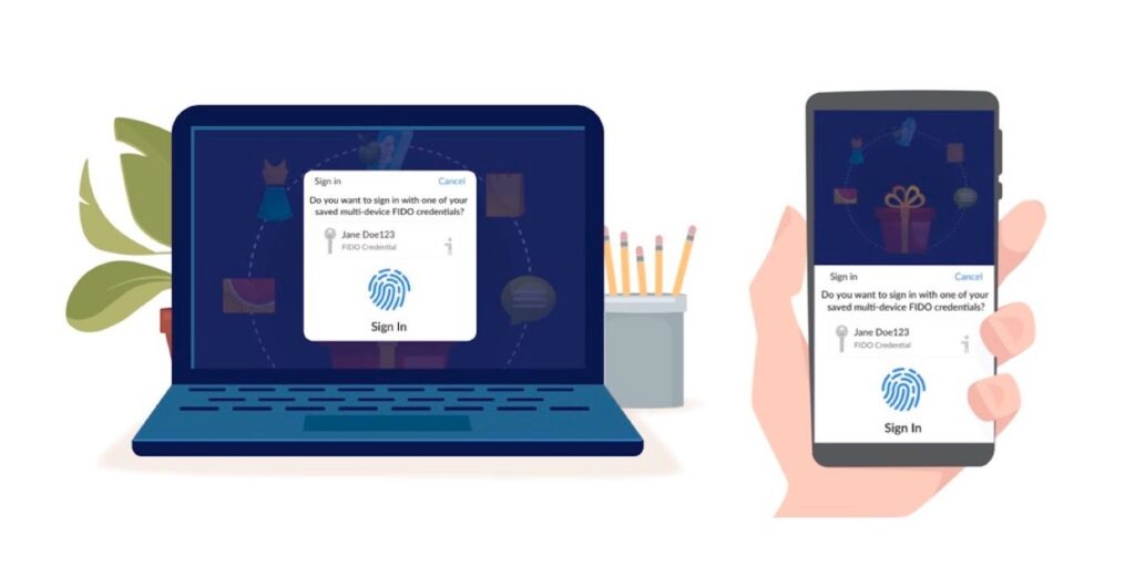 Prepárese para iniciar sesión en sitios web y aplicaciones desbloqueando su teléfono inteligente