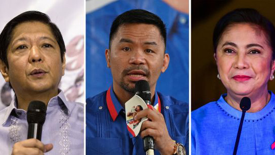 Presidenciales en Filipinas: hijo de exdictador encabeza conteo de votos; Pacquiao se queda atrás