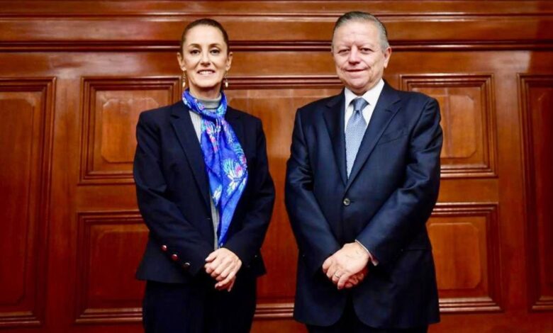 “Que la justicia llegue a todas las mujeres”: Sheinbaum, tras reunión con Zaldívar