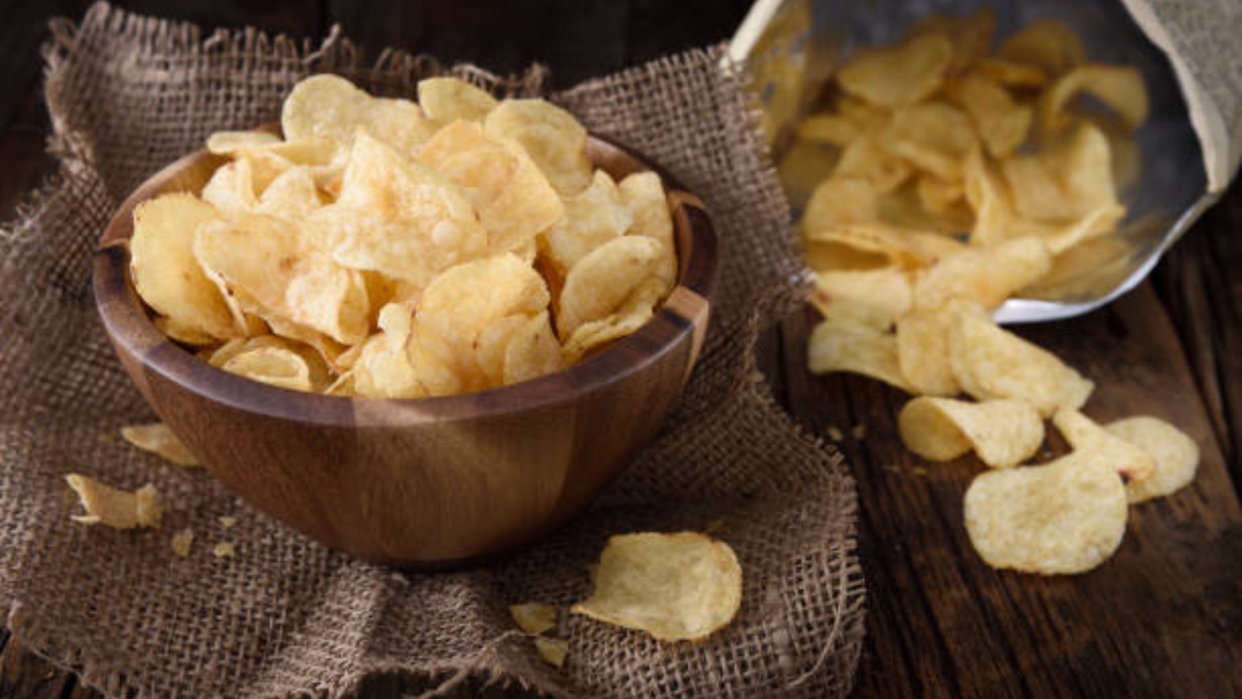 Que te puede pasar si comes patatas fritas de bolsa todos los días