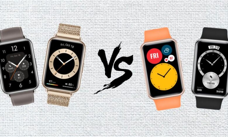 Reloj Huawei Fit 2 vs. Watch Fit: ¿Qué hay de nuevo?