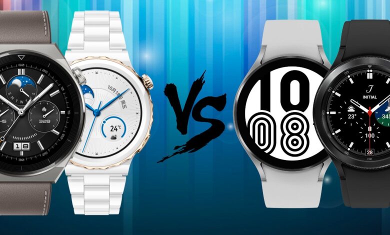 Reloj Huawei GT 3 Pro vs. Galaxy Watch 4: ¿Cuál es el mejor reloj?