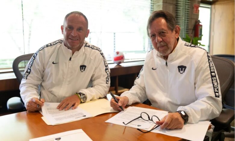 Renueva contrato Andrés Lillini con Pumas | Tuit