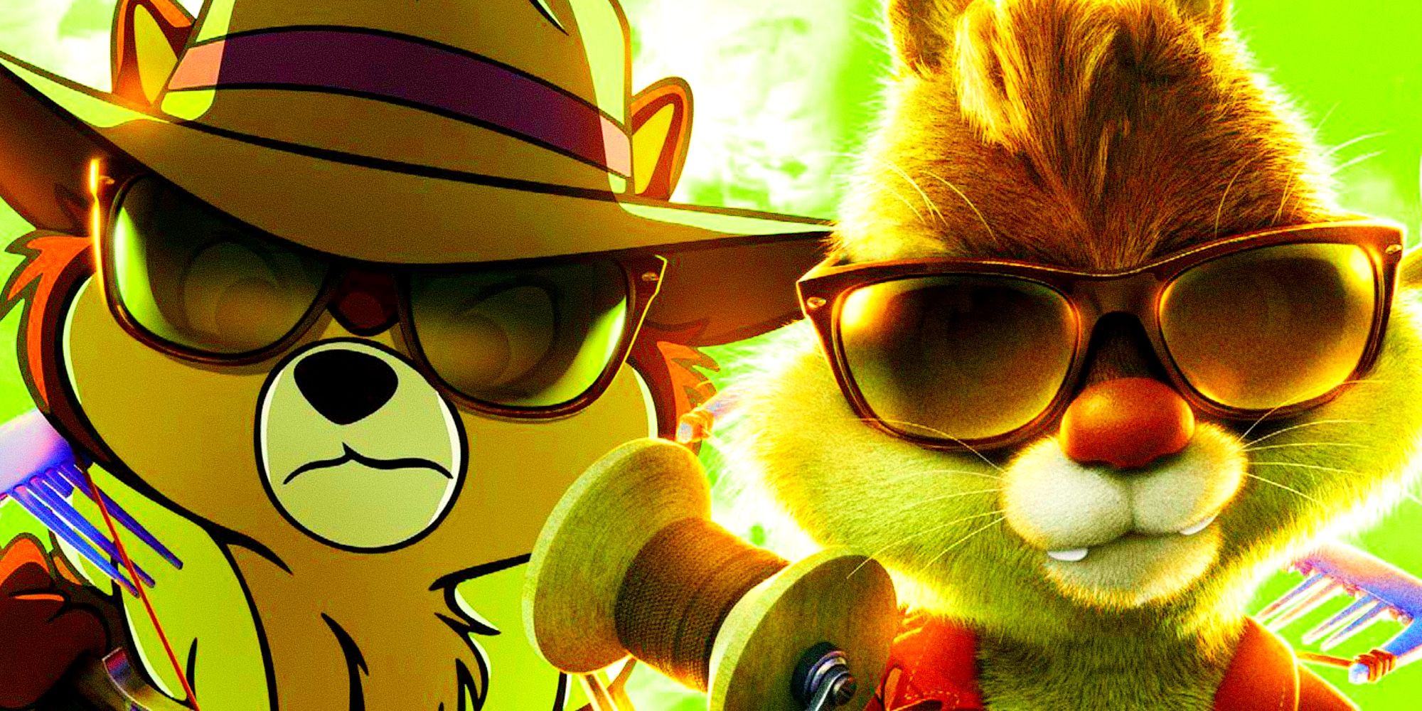Reparto de Chip ‘n Dale: Rescue Rangers: cómo se ven los personajes en la vida real
