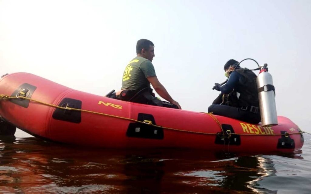 Reportan desaparecido a turista capitalino que cayó al lago de Tequesquitengo
