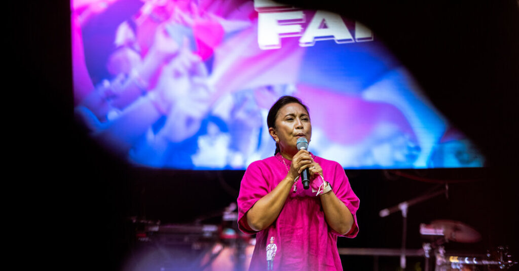 Robredo admite derrota en elecciones presidenciales de Filipinas