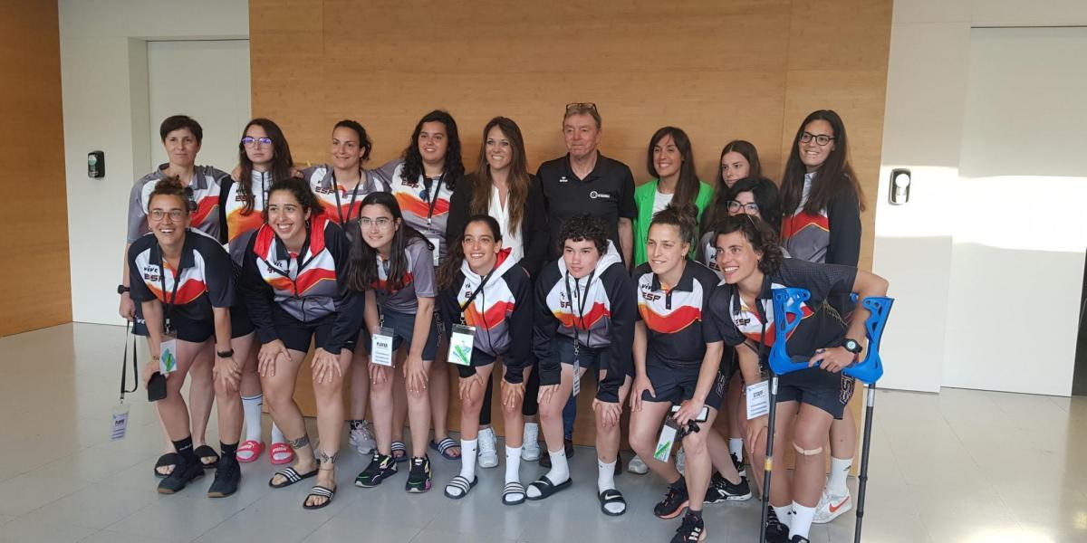 Ruth García y Laura Gutiérez apoyan el Mundial PC de Salou