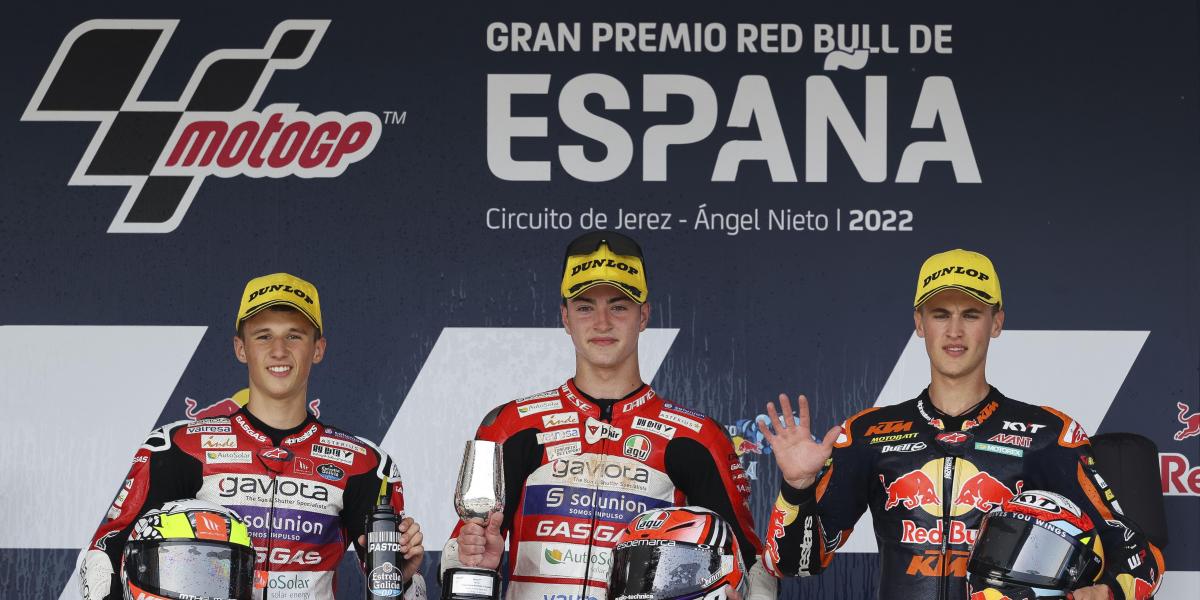 Satisfacción en el podium
