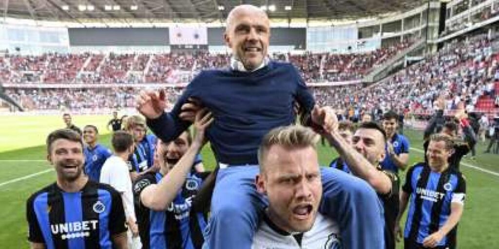 Schreuder se reivindica: campeón en Bélgica con el Brujas y al Ajax