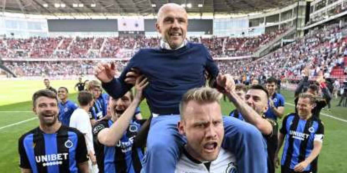 Schreuder se reivindica: campeón en Bélgica con el Brujas y al Ajax