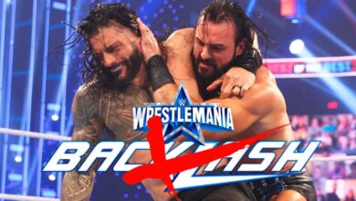 Según se informa, WWE cree que Reigns vs McIntyre es demasiado grande para Backlash