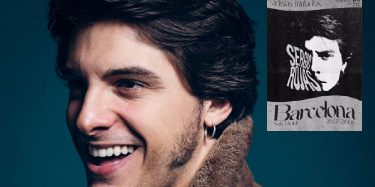 Sergio Rojas estará este jueves 26 de mayo en la Sala Vivaldi de Barcelona
